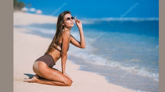 Ты неотразима Агния Дитковските в мокром купальнике позировала на пляже смотреть онлайн