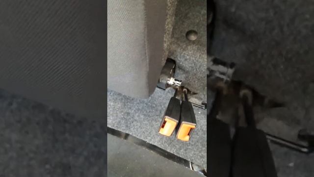 Skoda Octavia Tour Снимаем спинки задних сидений смотреть онлайн