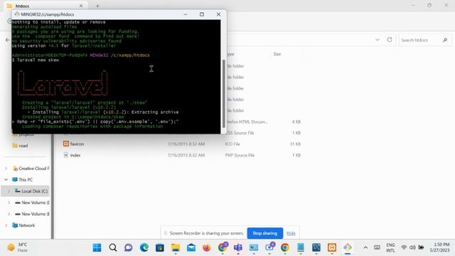 How To install laravel for bigginers || Laravel Tutorial | 2023