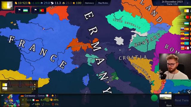 ZAGRAŁEM NAJMNIEJSZYM PAŃSTWEM w EUROPIE NA NAJWYŻSZYM POZIOMIE TRUDNOŚCI - AGE OF HISTORY 2 смотреть онлайн