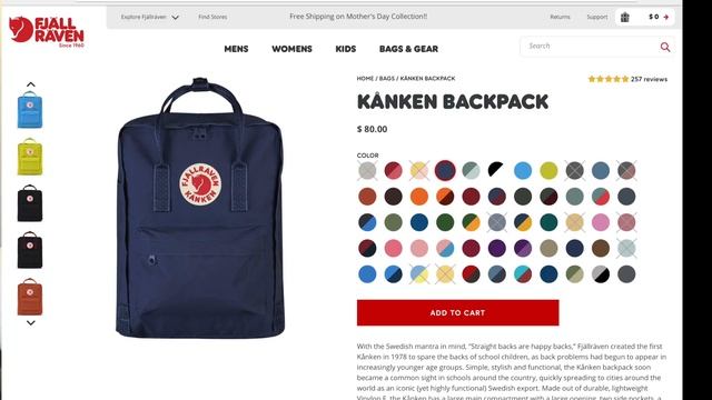 Fjallraven Kanken 17”, Kanken Classic, Kanken Mini Review/Comparison 2018 смотреть онлайн