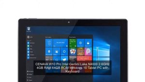CENAVA W10 Pro Intel Gemini Lake N4000 2.6GHz 4GB RAM 64GB ROM Windows 10 Tablet PC with Keyboard