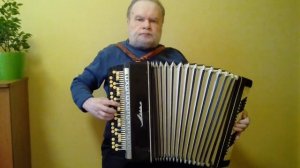 ''Прощайте скалистые горы ''  на баяне