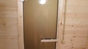 Каркасный дачный дом-баня 6м*7,5м