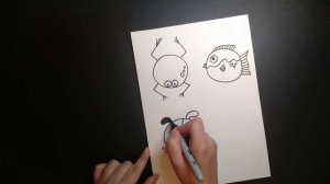 Как нарисовать ЖИВОТНЫХ из КРУГА простые рисунки для детей