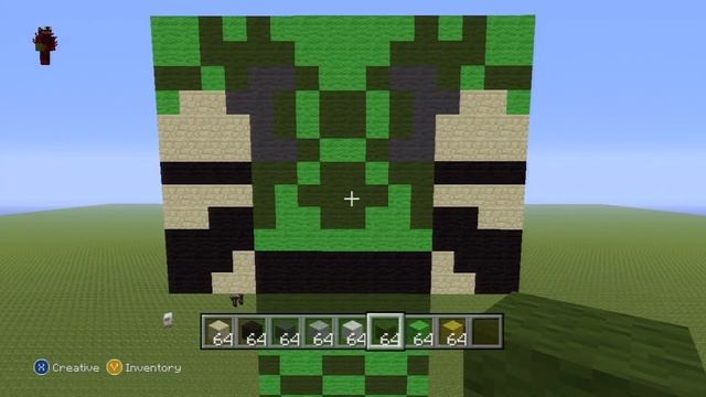 Minecraft Tutorial: How To Make A Green Arrow Statue