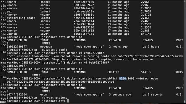 [CSE 312] Lecture 17: Docker Deployment смотреть онлайн