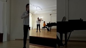 Елена Барабанова, IV группа, "Скрипка", А. Комаровский "Тарантелла".