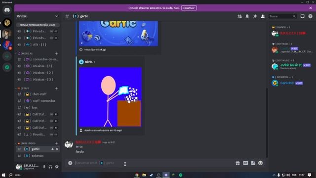 Como colocar o BOT GARTIC no discord!! ?? смотреть онлайн