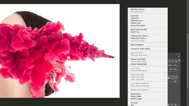 Photoshop Tutorial - Photo Manipulation || Smoke Portrait Effect In Photoshop
