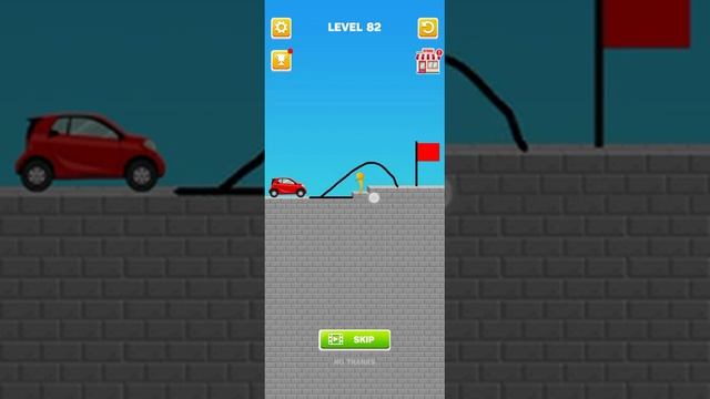 Draw Bridge Puzzle Level 82 #shorts ?Subscribe?