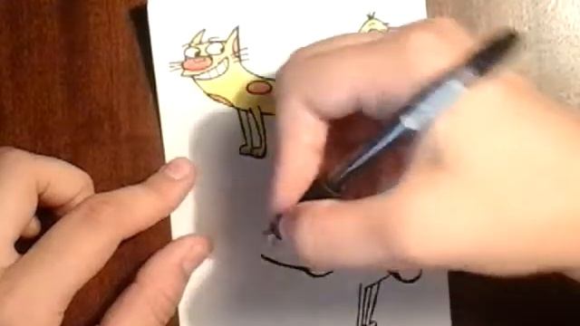 Как нарисовать главного героя мультфильма Котопёс?))) смотреть онлайн