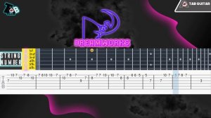 Guitar Tab Movie Studio Intro - 20th Century, Columbia, Dreamworks, Universal, Disney, Warner