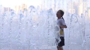 Raffles City Chongqing Fountain, China 重庆来福士旱喷水景-素水设计