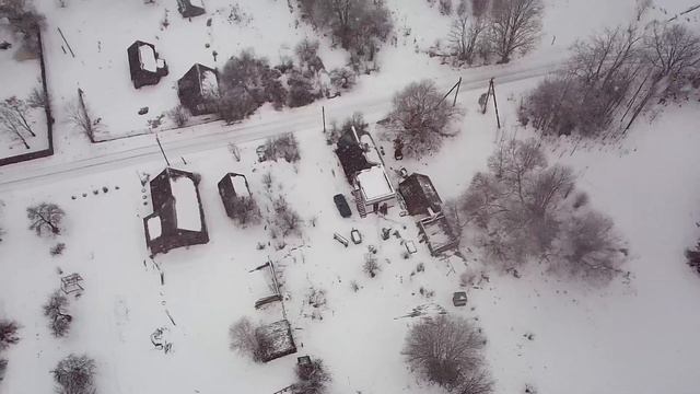 МОЯ ДЕРЕВНЯ С ВЫСОТЫ  ПТИЧЬЕГО ПОЛЕТА/ ДОМ В ДЕРЕВНЕ /ИЗБА /ДОМ У ЛЕСА / ХУТОР