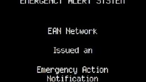 Emergency Alert System - Nuclear Bomb Attack.