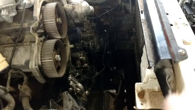 Timing belt 94 mitsubishi Montero Sr 3.5L part 1