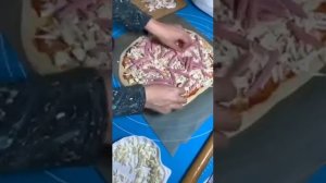 Пицца капричеза с грибами пицца простой быстрый вкусный рецепт