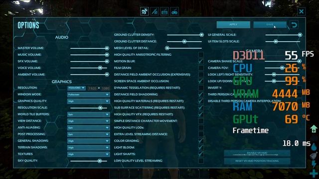 GeForce GTX 1660 -- Intel Core i5-9400F -- ARK Survival Evolved FPS Test смотреть онлайн
