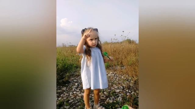 Фотосессия на природе. Идеи для фотосессии в поле. Детская фотосессия. смотреть онлайн