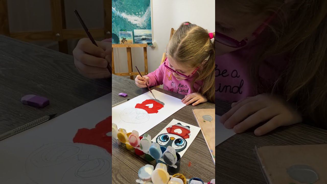 Урок Рисования. Рисуем Пингвинчика смотреть онлайн