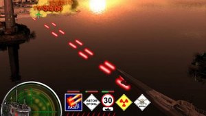 Игра Морской бой. Подводная война (режим быстрой игры)