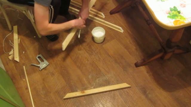 Делаем холст на подрамнике своими руками (холст для живописи)! #Vitali Oil Painting смотреть онлайн