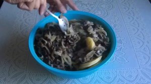 (КАРТОШКА С ЛЕСНЫМИ ГРИБАМИ В ДУХОВКЕ)