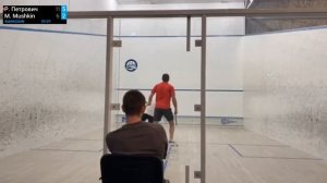 Руслан  Петрович vs Maksym Mushkin - Kharkiv squash league 2