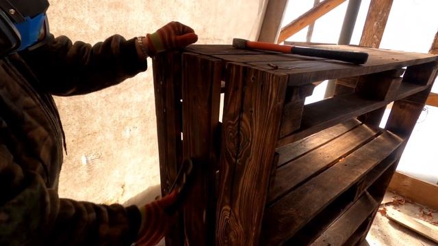 Стелаж из поддонов смотреть онлайн