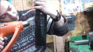 Как обтянуть пластиком, термос или любую другую ёмкость что бы она не билась