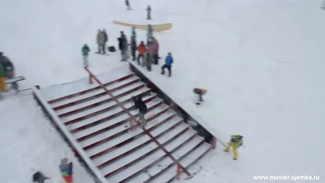 Игора съемка с воздуха Igora Rail Jam