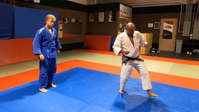 Inner Reap (Ouchi Gari) w Mikhail Kozitskiy. Зацеп голенью изнутри с Михаилом Козитским смотреть онлайн