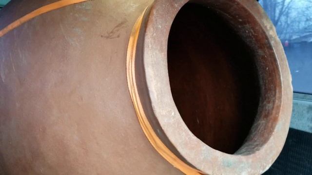 Квеври Глиняный Кувшин для Вина. Из Грузии в Россию.бизнес завёлся)))