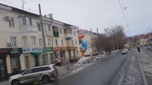 Орск/Прогулка на трамвае от остановки Станиславского до Шевченко/27.02.19