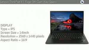 Lenovo ThinkPad X1 Carbon 8th Gen and ThinkPad X1 YOGA 5th Gen Price Specs & Overview | STUDlike