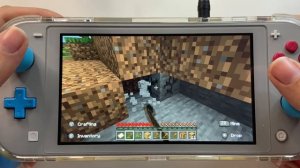 MINECRAFT on NINTENDO SWITCH LITE #1