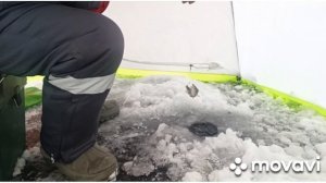 Рефтинское водохранилище . Зимняя рыбалка полным ходом .