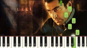 UNUTULMAYAN DİZİ MÜZİĞİ - EZEL - EYSAN - Very Easy Piano Tutorial