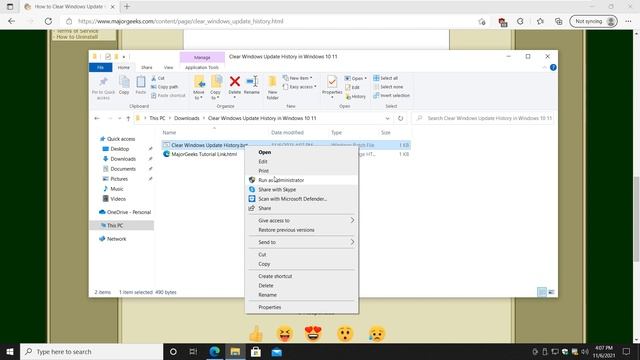 How to Clear Windows Update History in Windows 10 & 11 смотреть онлайн