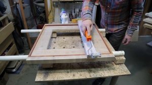 Изготовление большой шахматной доски с хаотичным рисунком