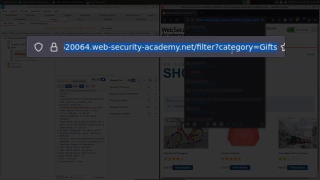 SQL Injection Vulnerability In WHERE Clause Allowing Retrieval of Hidden Data - BlackArch/Burp смотреть онлайн