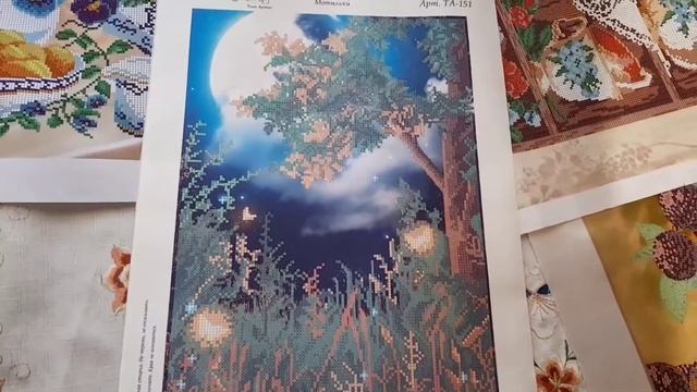 ПРИШЛИ НОВЫЕ СХЕМЫ ДЛЯ ВЫШИВКИ БИСЕРОМ! УРА!!! смотреть онлайн