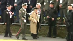 Парад в Белграде.