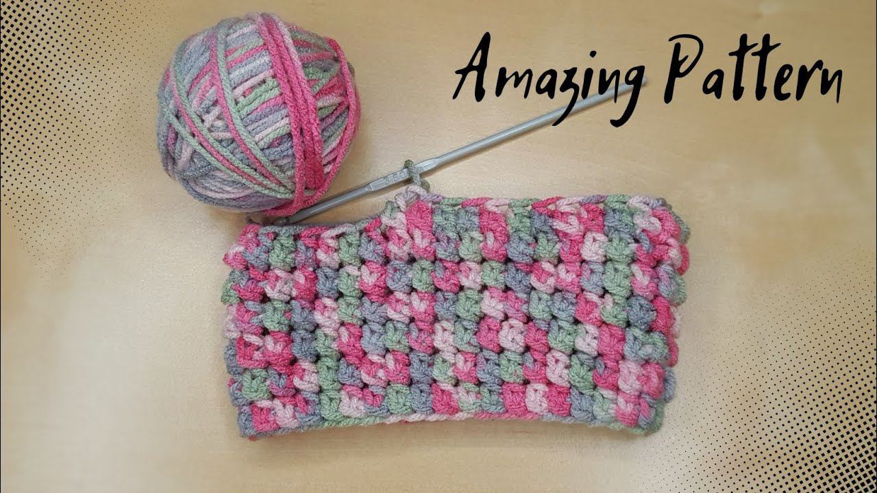 Amazing Crochet Pattern. Detailed Tutorial смотреть онлайн