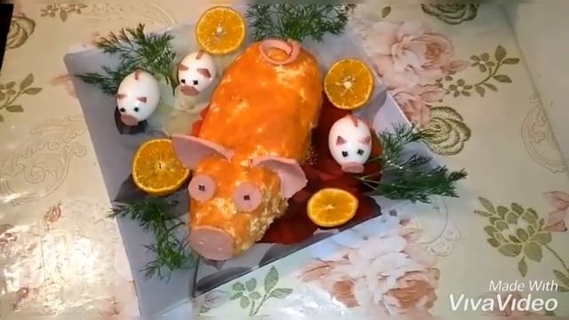 Салат ''Новогодний''! / Salad "New Year's''!