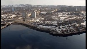 Североморск с высоты: хроника конца 90-х