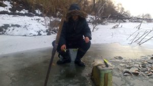 Вот это рыбалка! Камень на оби