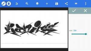 Tutorial/ Cara membuat grafiti dihp apk PixelLab | #1