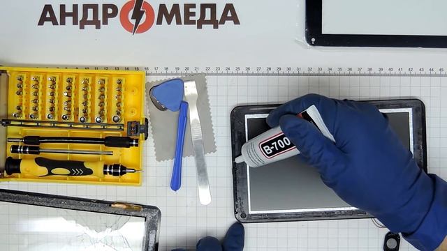 Замена тачскрина на DNS AirTab e76 смотреть онлайн